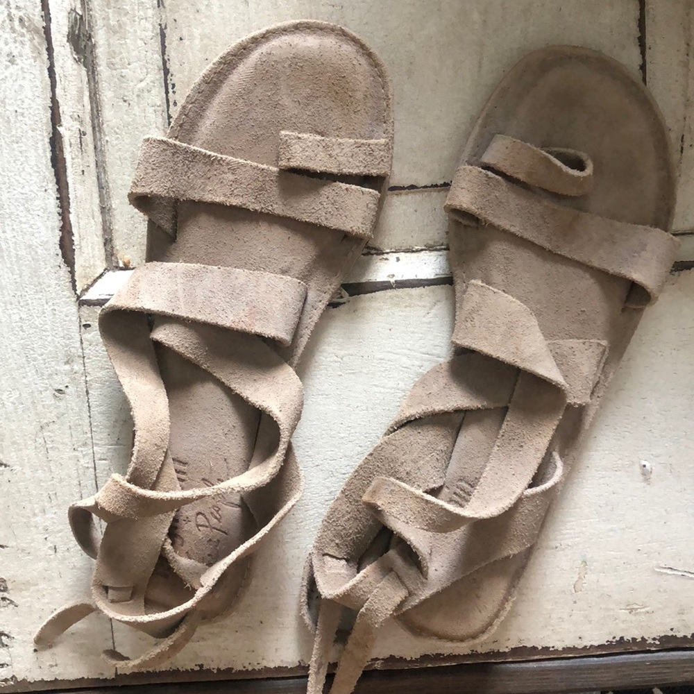 Free People + Faryl Robin Hide Tide sandal